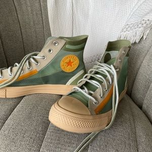 Converse Chuck Taylor all star high translucent deep emerald